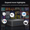Ninkear N10 Windows 11 Bluetooth 4.2 Mini PC, 16GB+512GB, Intel Processor N100 Alder Lake-N(US Plug)