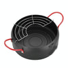 Tempura Hot Pot Household Fryer Pot Non-Stick Pan With Filter Holder, Specification:20cm without Clip