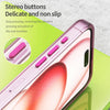 For iPhone 15 Pro Max MagSafe Frosted Translucent TPU + PC Full Coverage Phone Case(Pink)