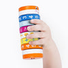 Children Number Puzzle Arithmetic Multicolor Rotating Shaft Baby Early Education Wooden Teaching Kids, Style:  Cylinder
