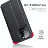 For iPhone 13 Pro Max DUX DUCIS New Skin X Series PU + TPU Horizontal Flip Leather Case with Holder & Card Slots (Black)