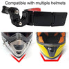 TUYU Motorcycle Integrated Hinged Helmet Chin Sports Camera Mounting Bracket, Style: With 2 Stickers