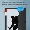 N911S Home Door Window Induction Alarm Household Door Magnetic Wireless Anti-Theft Alarm(Host + Magnetic Strip)