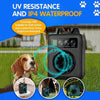 K6 Ultrasonic Anti Barking Device - Black - 50ft Range - IPX4 Weatherproof