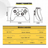 SW561 Computer Wireless Luminous Handle For Nintendo Switch / Switch OLED / Switch Lite / Steam, Color: Full Transparent With Lamp