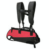 Large Dog Carrier Backpack, Red & Black - Horizontal Support Sling
