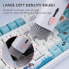 Q6E 7 in 1 Bluetooth Headphone Computer Keyboard Cleaning Tools Set(Pink)
