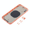 iPhone XR Coral Back Housing Cover w/ Camera Lens & SIM Tray