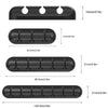 QS-357 3 PCS Desktop Charging Data Cable Organizer Winder Set