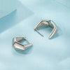 S925 Sterling Silver Geometric Women Earrings(SCE1704)