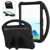 For Samgsung Galaxy Tab S10 FE 11 EVA Shockproof Tablet Case with Holder(Black)