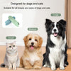 Silicone Pet Finger Toothbrush - Green - Cats & Dogs