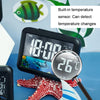 Color Screen Children Electronic Alarm Clock LCD Bedside Alarm Clock(Black Shell Universe)