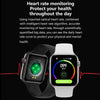 W17 Pro Max 1.9 inch Bluetooth Call Message Reminder Silicone Smart Watch(Pink)