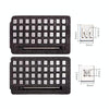 36 In 1 Leather English Print Punch Digital Seal Craft Leather Carving Tools, Size: 6.5mm