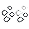 For Honda 2023 N-box JF5/JF6 Right-hand Drive Cup Holder Decorative Frame Patch(Carbon Fiber)