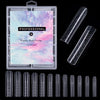 2 Boxes Nail Crystal Rapid Light Therapy Extension Nail Model, Shape: 120 PCS 13