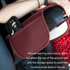 Car Armrest Box Leather Storage Heightening Pad(Red)