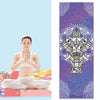 Home Yoga Towel Printing Portable Non-Slip Yoga Blanket, Colour: Elephant Small + Silicone