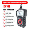 KONNWEI KW309 V309 V310 MS309 Code Reader OBD2 Scanner Diagnostic Tool(Black)