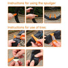 Multifunctional Bicycle Tire Changing Tool, Color: Green+5 Tire Patches