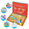 Water Drawing Book Coloring Book Doodle & Magic Pen Painting Drawing Board for Kids Toys Birthday Gift(2361-1 Animal)