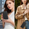 For Samsung Galaxy S25 / S24 5G Magnetic Closure Nine Card Slots Zipper Leather Case with Hand Strap(Black)