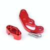 2 PCS Motorcycle Modification Accessories Universal Brake Hose Clamp(Orange)