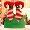 Christmas Ball Dress-Up Pants Leg Shape Hat Party Decoration Supplies(Striped)