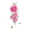 50 PCS Literary Small Fresh Flower Tattoo Sticker Rose Waterproof Lasting Arm Sticker(Q-029)