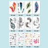 40 PCS Waterproof Small Fresh Tattoo Stickers(RC-447)
