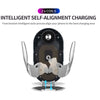 Double Coil Car Wireless Charger Water Cup Holder For Apple14 / 13 / Samsung ZFLIP4 Series