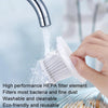 Wireless Charging Car Vacuum Cleaner Mini Handheld High Power Wet and Dry Vacuum Cleaner, Color: Blue