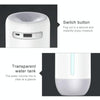 FUQINS Water Cup Mini Air Humidifier USB Colorful Night Light Car Home Silent Aromatherapy Diffuser(White)