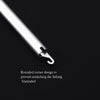 Fishing Tackle And Fishing Hook Separator Aluminum Alloy Hook Remover Portable T-Shaped Hook Remover, Specification: Small(Black Green)