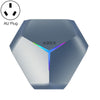 A95X F4 8K UHD Smart TV BOX Android 10.0 Media Player with Remote Control, Amlogic S905X4 Quad Core Cortex-A55 up to 2.0GHz, RAM: 2GB, ROM: 16GB, 2.4GHz/5GHz WiFi, Bluetooth, AU Plug(Metallic Blue)