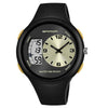SANDA 763 Men Waterproof Student Watch Explosive Fashion Multi Functional Night light Outdoor Sports Personality Electronic Wrist Watch(Yellow)