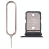 Google Pixel 6A SIM Card Tray with Eject Pin - Black