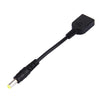 Big Square Female (First Generation) to 5.5 x 2.5mm Male Interfaces Power Adapter Cable for Laptop Notebook, Length: 10cm