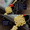 JM03 Metal Classical Style U-Disk Window Grilles USB 2.0 Flash Drive, Capacity: 128GB(Copper Coin)