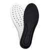 1pair High Elasticity Anti-Odor Breathable Sweat Absorbent Shock Absorbing Insoles, Size: 37-38(Black)