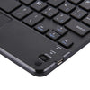 Mini Bluetooth Wireless Keyboard with Touch Panel, Compatible with All Android & Windows 7 inch Tablets with Bluetooth Functions(Black)