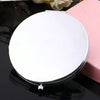 Handmade Makeup Mirror Purple Rose Portable Double-side Mirror