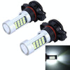 2 PCS H16 10W 900 LM 8000K Car Fog Light with 42 SMD-2835 Lamps, DC 12V(White Light)