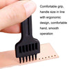 ER061 DIY Hand-sewn Leather Round Punch Tools Alloy Steel Platoons Rushing, Style: 4mm-4 Holes