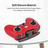 For DJI FPV Combo Remote Control PULUZ Silicone Protective Case with Neck Strap(Red)