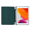 For iPad 10.2 2021 / 2020 / 2019 Airbag Deformation Horizontal Flip Leather Case with Holder & Pen Holder(Mint Green)