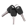 Car Steering Wheel Anti-Theft Lock((Black Gold))