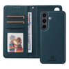 For Samsung Galaxy S25+ 5G BETOPNICE BN-005 2 in 1 Detachable Imitate Genuine Leather Phone Case(Blue)