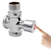 Stool Flush Valve Urinal Delay Valve Hand Press Flush Valve, Style:1 Inch Copper Small